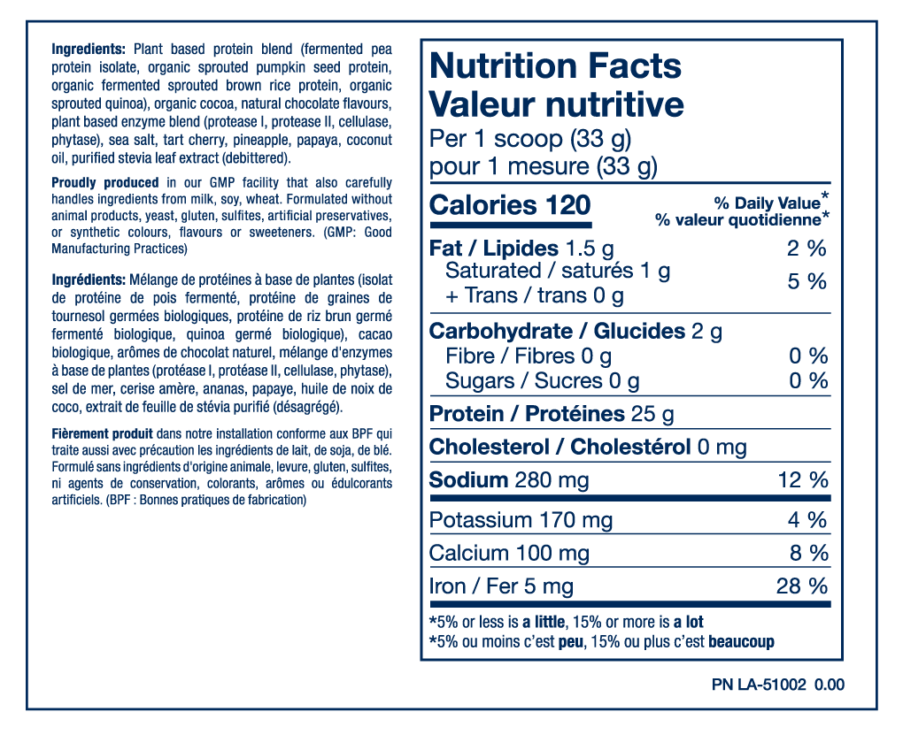 PVL Plant-Pro - Chocolate (840g) - Lifestyle Markets